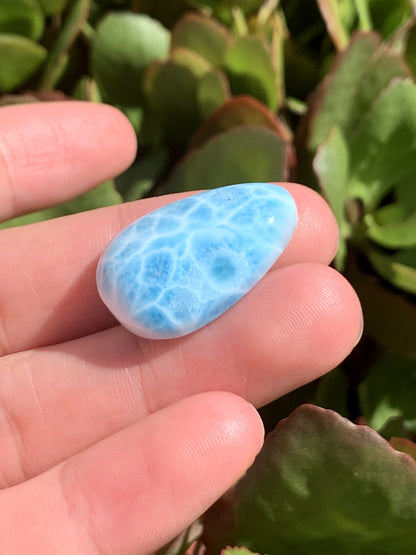 AAA Natural Authentic Dominican Larimar Pendant,Gems Jewelry,Gems Pendant,Crystal Pendant,ET586