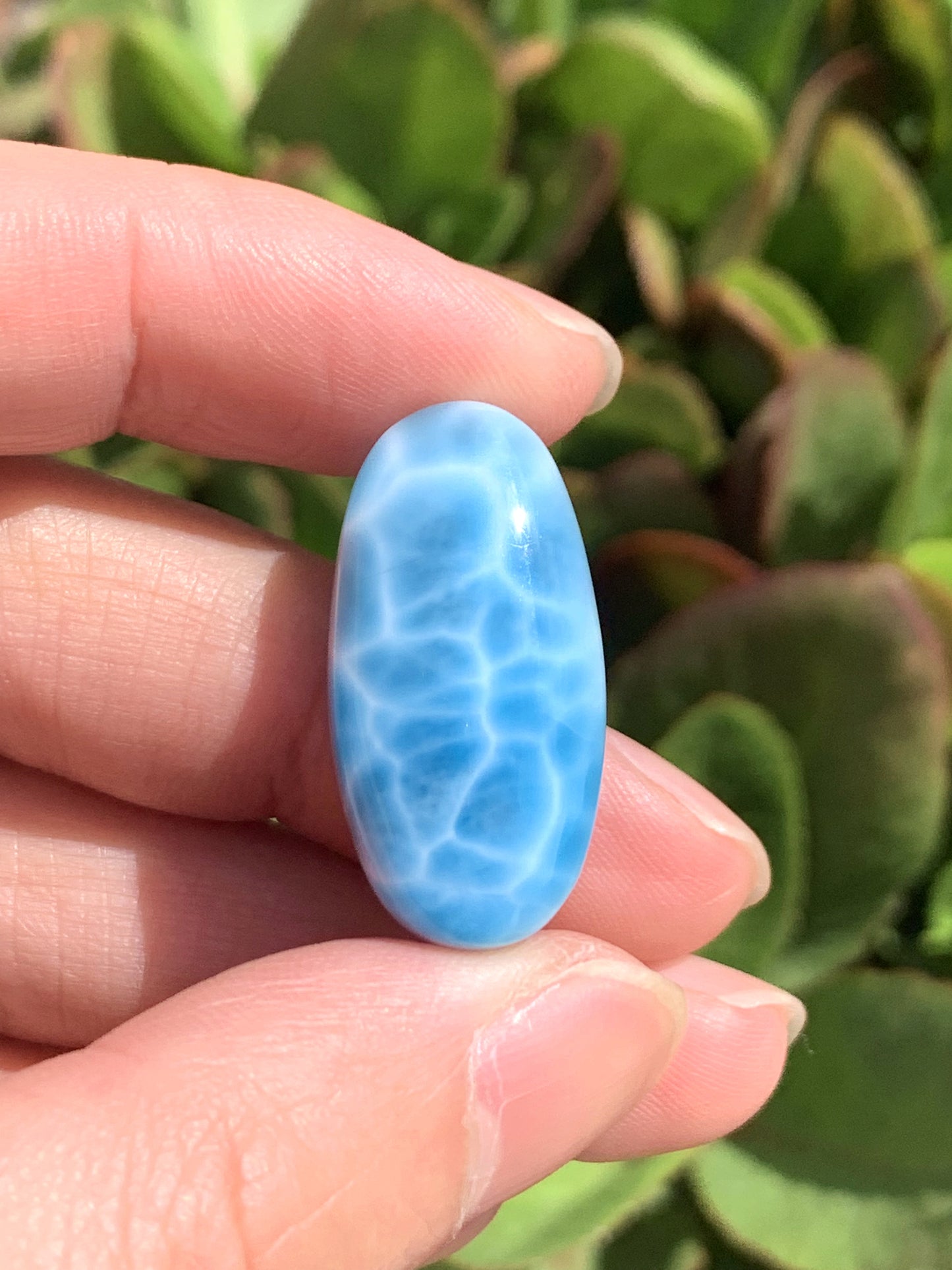 AAAA Natural Authentic Dominican Larimar Pendant,Gems Jewelry,Gems Pendant,Crystal Pendant,ET593