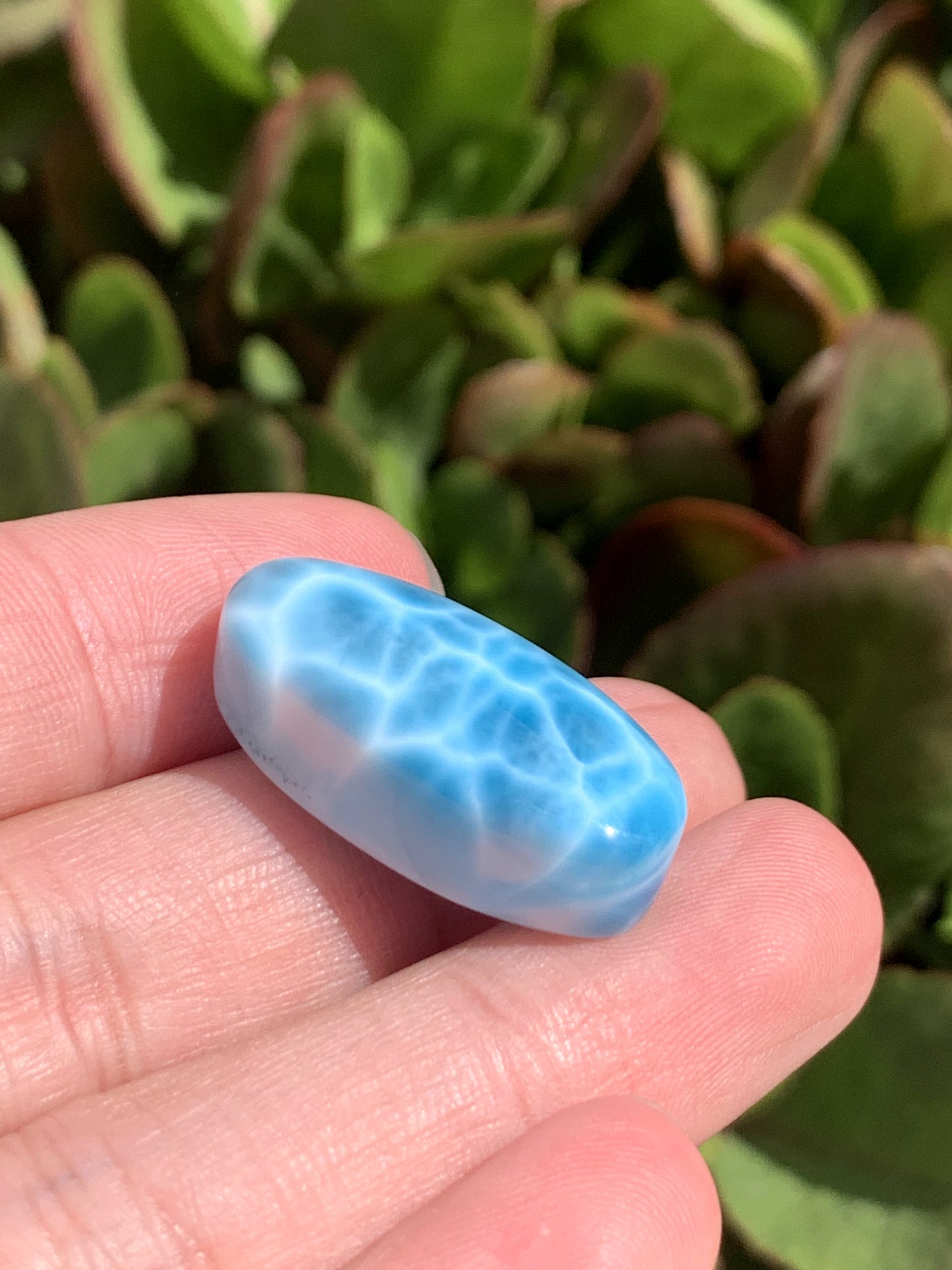 AAAA Natural Authentic Dominican Larimar Pendant,Gems Jewelry,Gems Pendant,Crystal Pendant,ET593