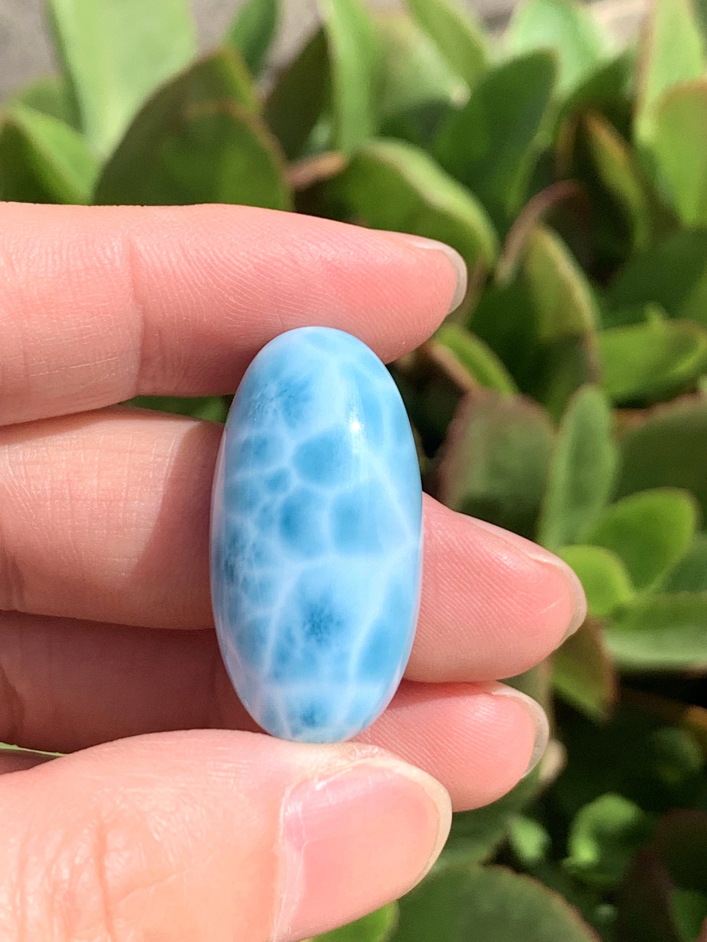 AAA++ Natural Authentic Dominican Larimar Pendant,Gems Jewelry,Gems Pendant,Crystal Pendant,ET597