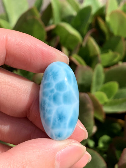 AAA++ Natural Authentic Dominican Larimar Pendant,Gems Jewelry,Gems Pendant,Crystal Pendant,ET597