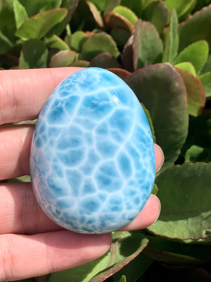 AAA Natural Authentic Dominican Larimar Pendant,Gems Jewelry,Gems Pendant,Crystal Pendant,ET600