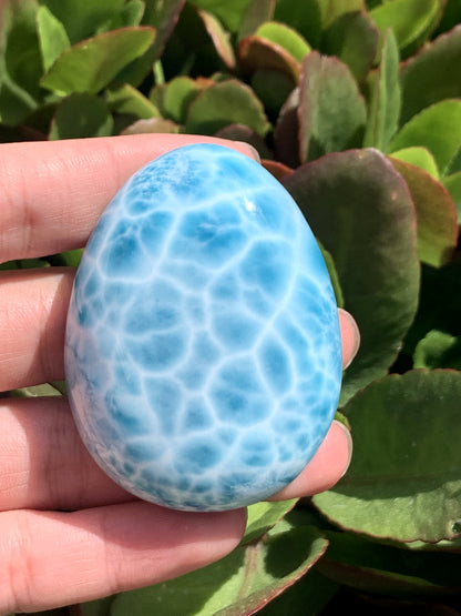 AAA Natural Authentic Dominican Larimar Pendant,Gems Jewelry,Gems Pendant,Crystal Pendant,ET600