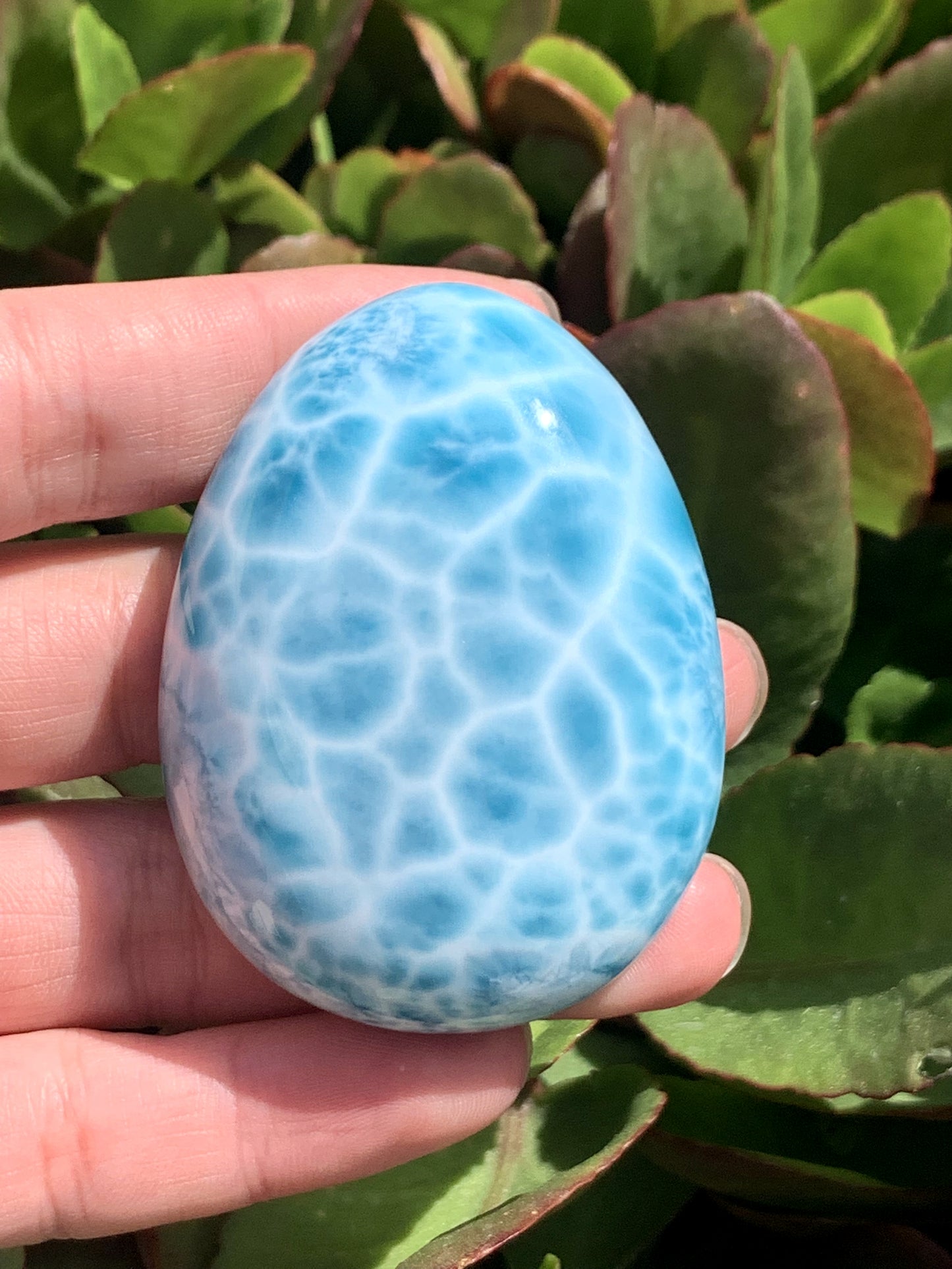 AAA Natural Authentic Dominican Larimar Pendant,Gems Jewelry,Gems Pendant,Crystal Pendant,ET600