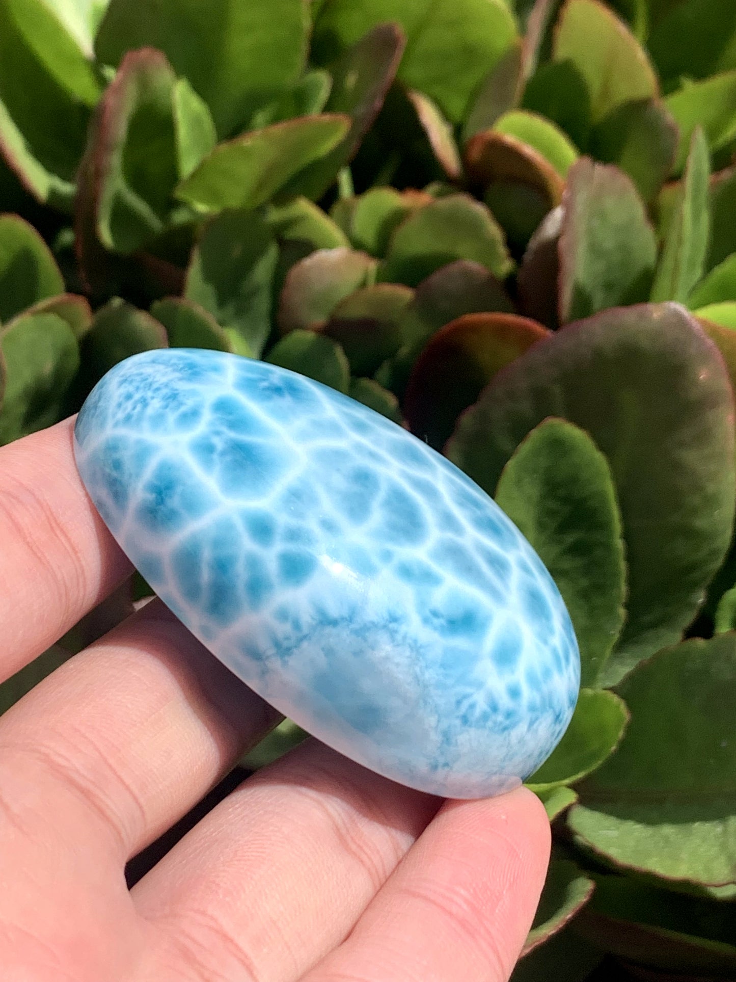 AAA Natural Authentic Dominican Larimar Pendant,Gems Jewelry,Gems Pendant,Crystal Pendant,ET600