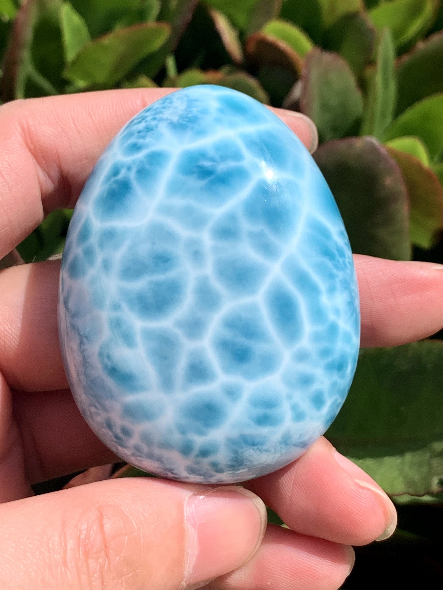 AAA Natural Authentic Dominican Larimar Pendant,Gems Jewelry,Gems Pendant,Crystal Pendant,ET600