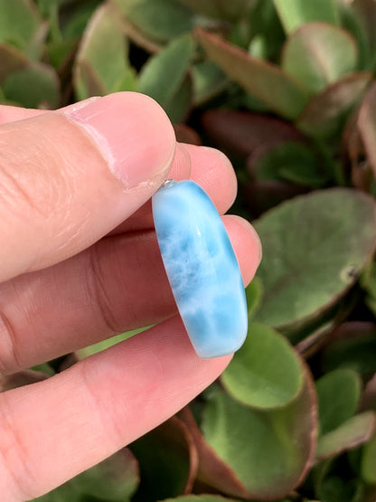 AAA Natural Authentic Dominican Larimar Pendant,Gems Jewelry,Gems Pendant,Crystal Pendant,ET614