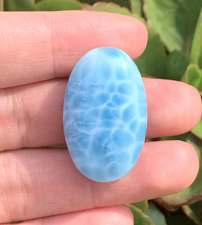 AAAA Natural Authentic Dominican Larimar Pendant,Gems Jewelry,Gems Pendant,Crystal Pendant,ET616