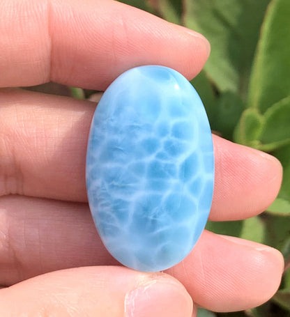 AAAA Natural Authentic Dominican Larimar Pendant,Gems Jewelry,Gems Pendant,Crystal Pendant,ET616