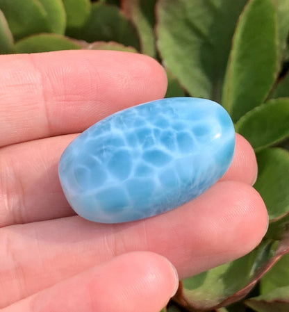 AAAA Natural Authentic Dominican Larimar Pendant,Gems Jewelry,Gems Pendant,Crystal Pendant,ET616