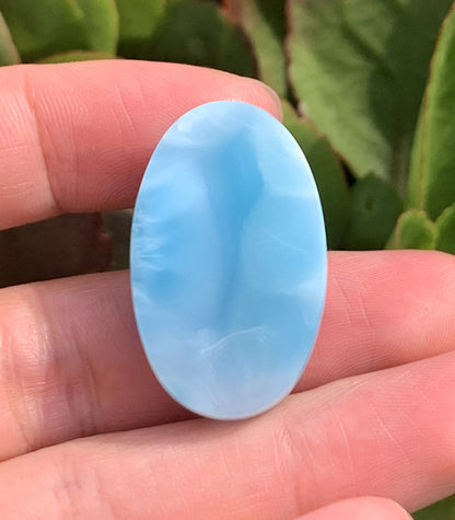 AAAA Natural Authentic Dominican Larimar Pendant,Gems Jewelry,Gems Pendant,Crystal Pendant,ET616