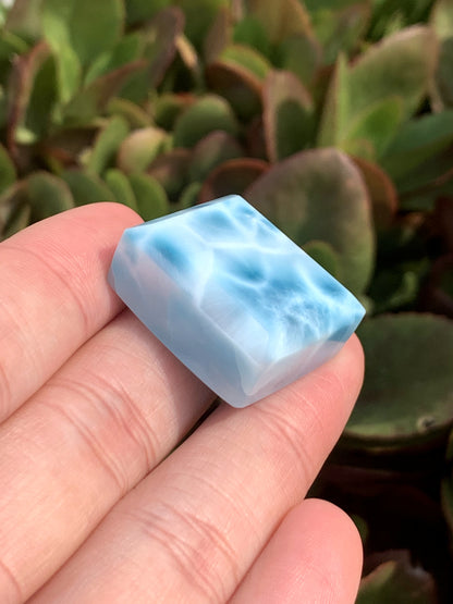 AAAA Natural Authentic Dominican Larimar Pendant,Gems Jewelry,Gems Pendant,Crystal Pendant,ET617