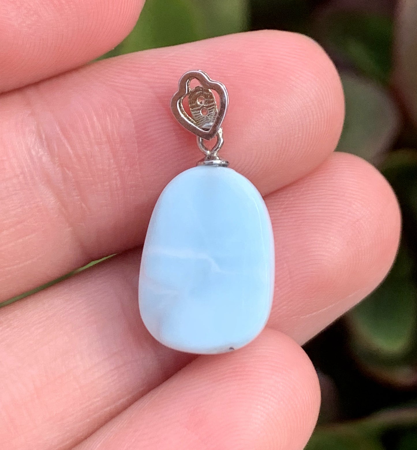 AAA Natural Authentic Dominican Larimar Pendant,Gems Jewelry,Gems Pendant,Crystal Pendant,ET619