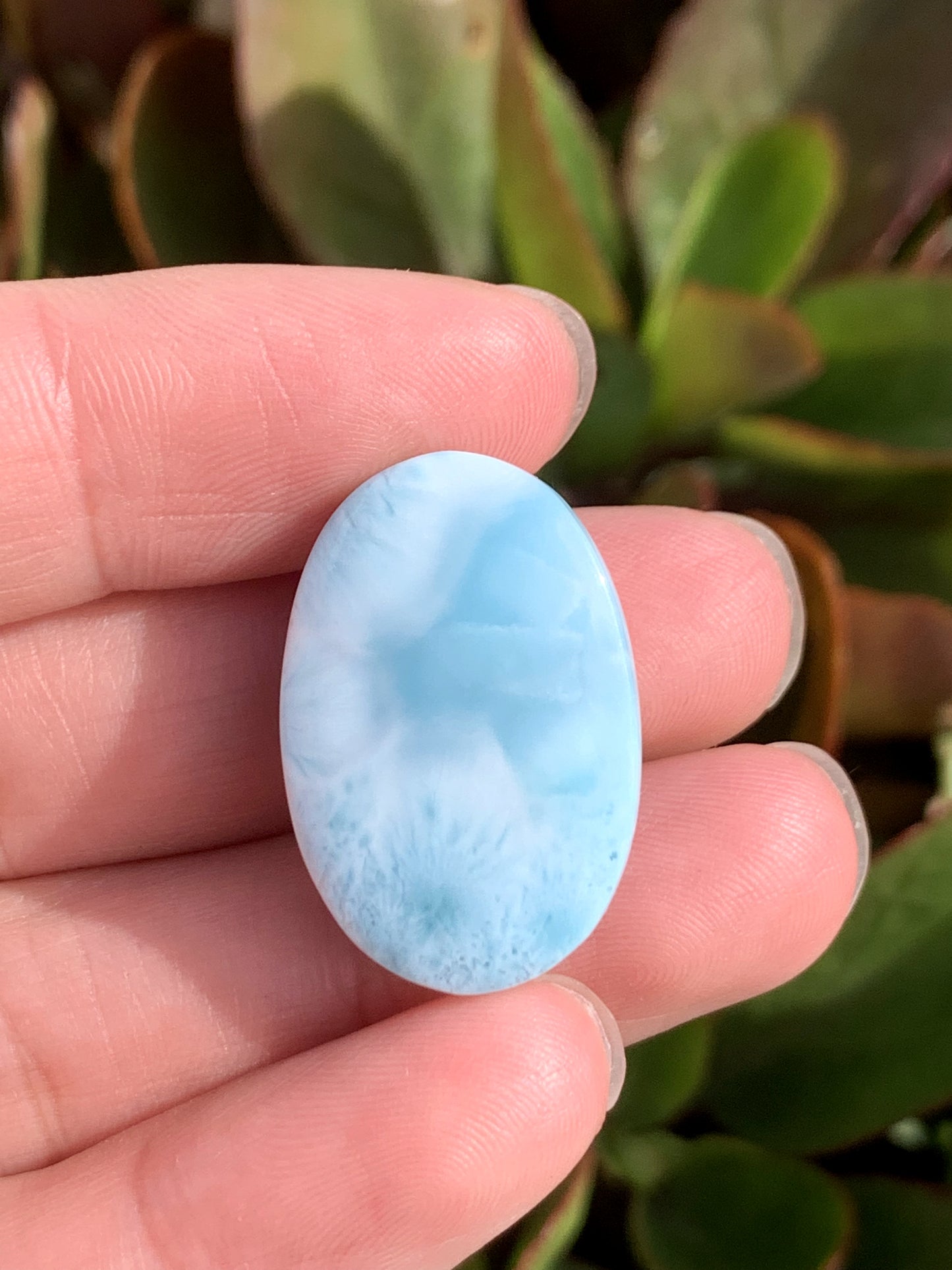 AAA Natural Authentic Dominican Larimar Pendant,Gems Jewelry,Gems Pendant,Crystal Pendant,ET634