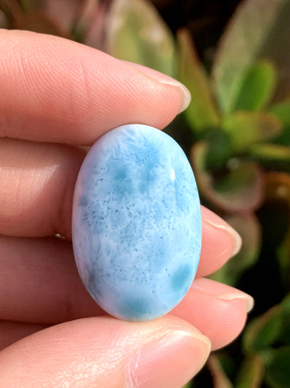 AAA Natural Authentic Dominican Larimar Pendant,Gems Jewelry,Gems Pendant,Crystal Pendant,ET634