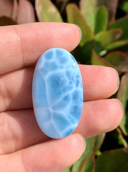 AAA Natural Authentic Dominican Larimar Pendant,Gems Jewelry,Gems Pendant,Crystal Pendant,ET640