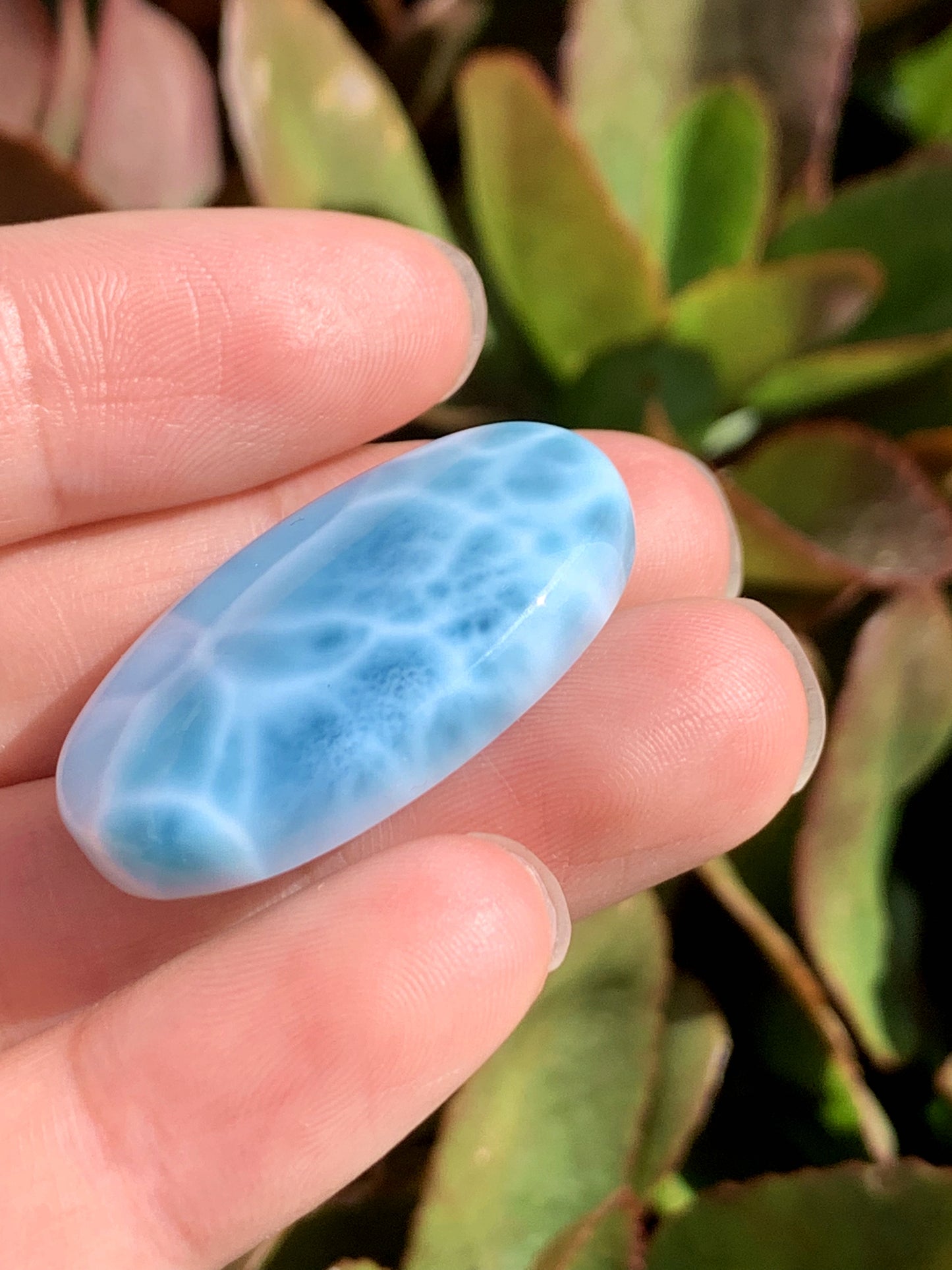 AAA Natural Authentic Dominican Larimar Pendant,Gems Jewelry,Gems Pendant,Crystal Pendant,ET640