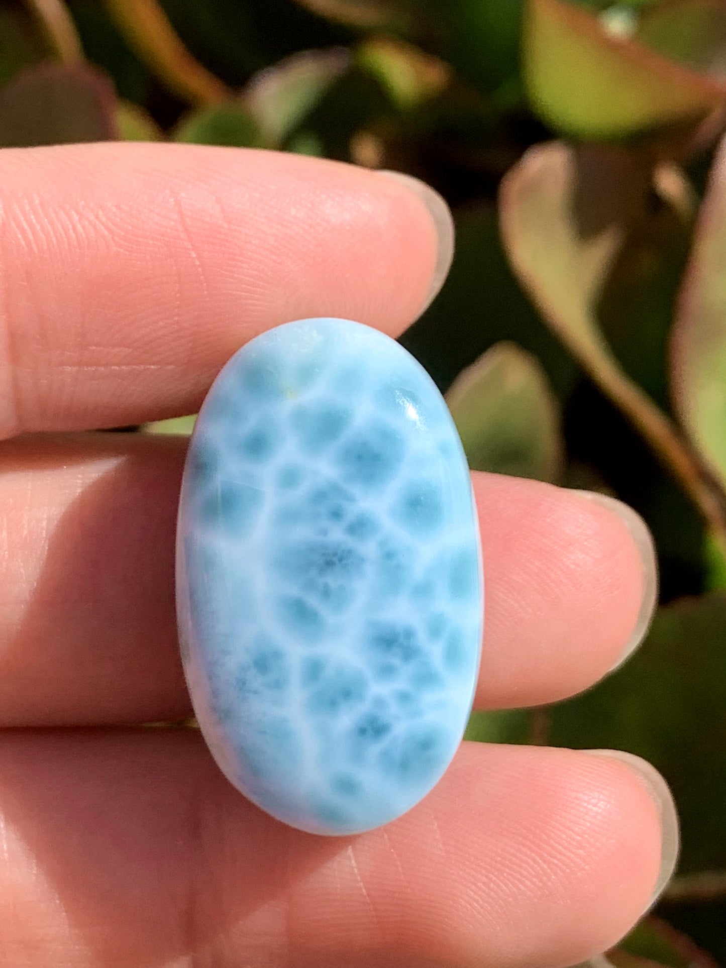 AAA Natural Authentic Dominican Larimar Pendant,Gems Jewelry,Gems Pendant,Crystal Pendant,ET642