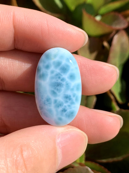 AAA Natural Authentic Dominican Larimar Pendant,Gems Jewelry,Gems Pendant,Crystal Pendant,ET642