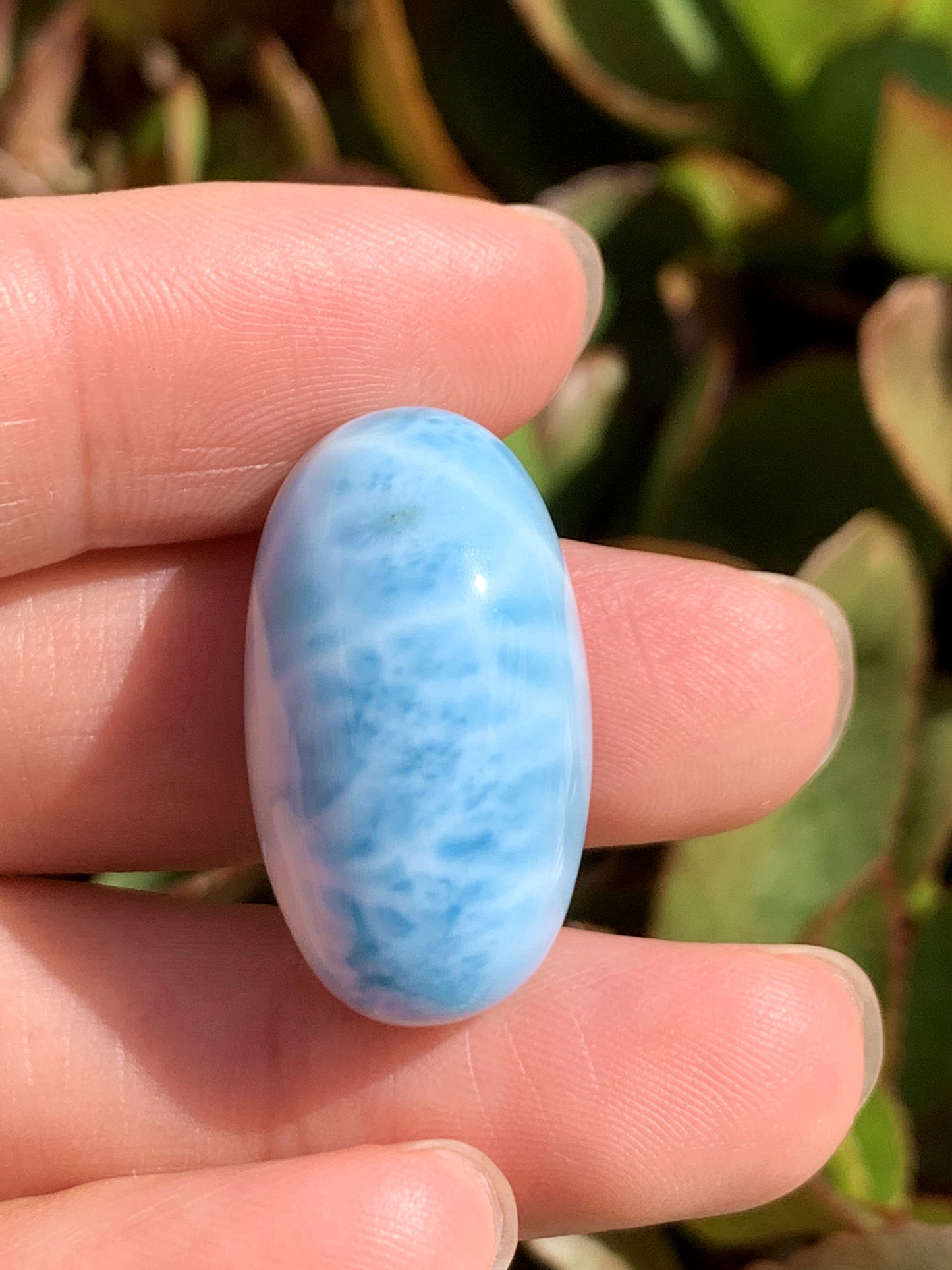 AAA Natural Authentic Dominican Larimar Pendant,Gems Jewelry,Gems Pendant,Crystal Pendant,ET643