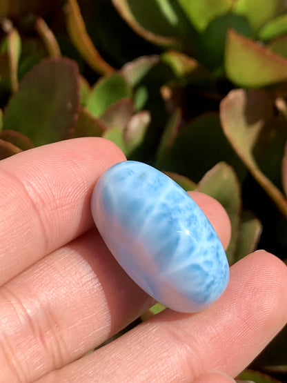 AAA Natural Authentic Dominican Larimar Pendant,Gems Jewelry,Gems Pendant,Crystal Pendant,ET643