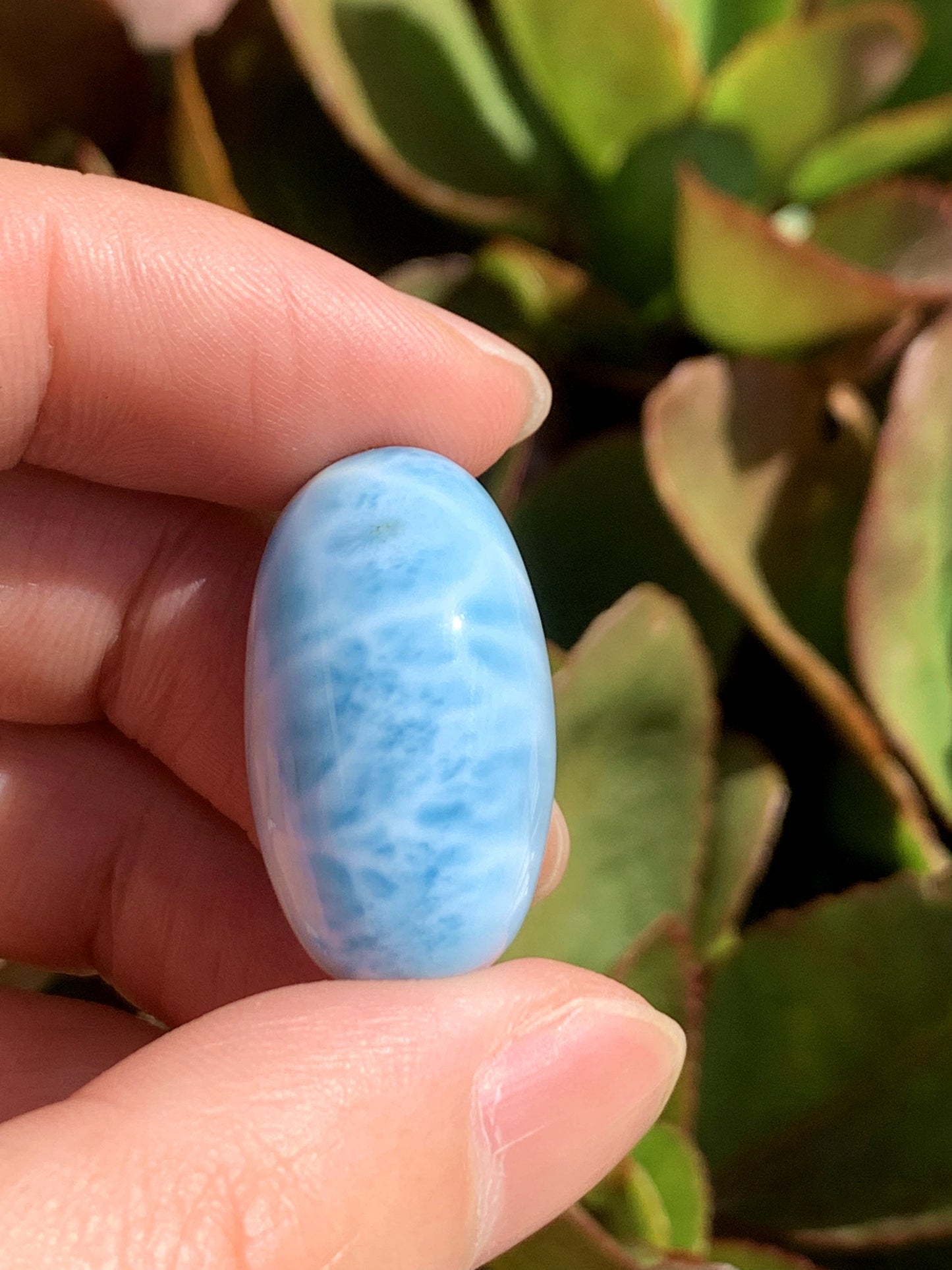 AAA Natural Authentic Dominican Larimar Pendant,Gems Jewelry,Gems Pendant,Crystal Pendant,ET643