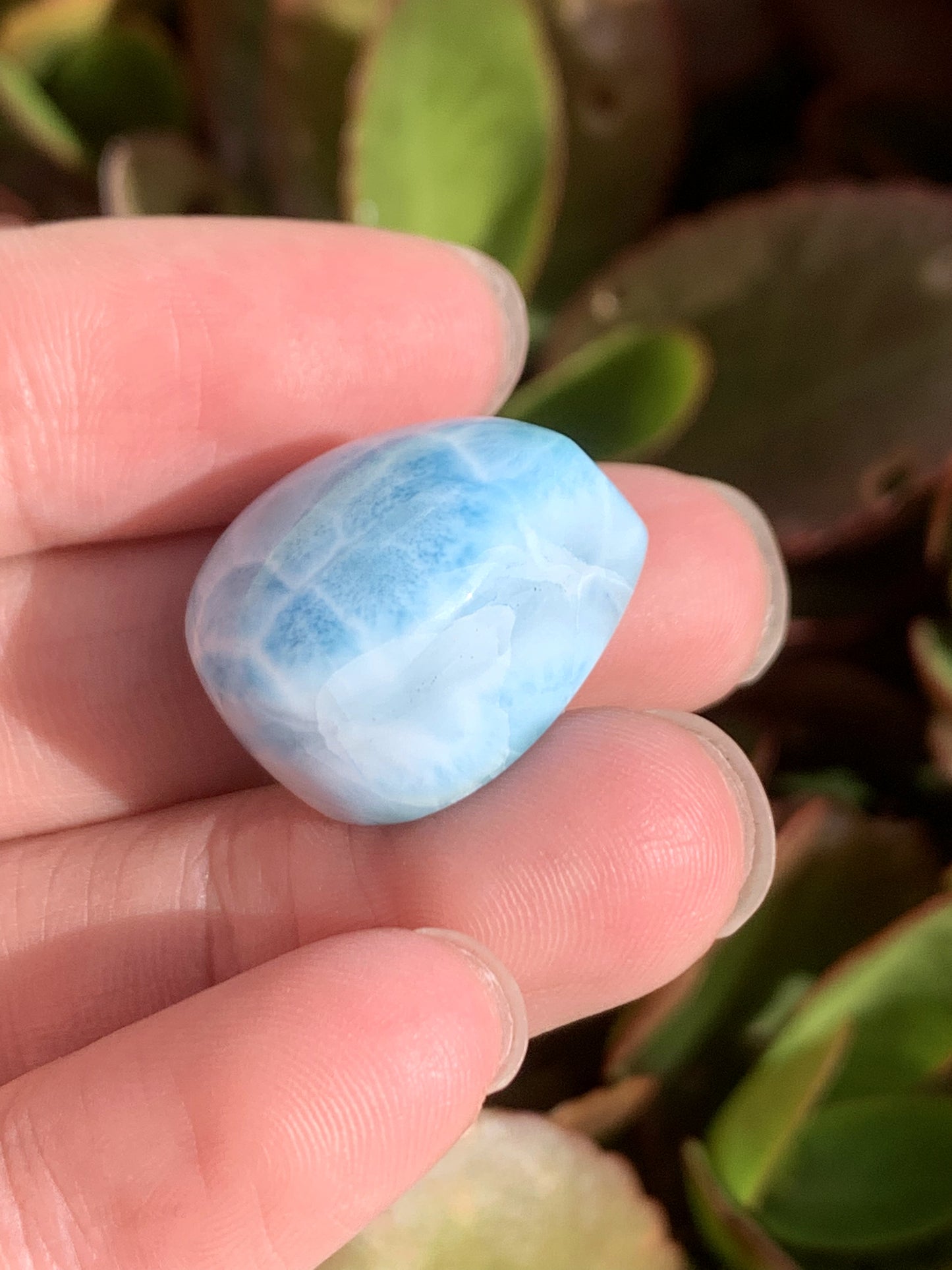 AAA+ Natural Authentic Dominican Larimar Pendant,Gems Jewelry,Gems Pendant,Crystal Pendant,ET647