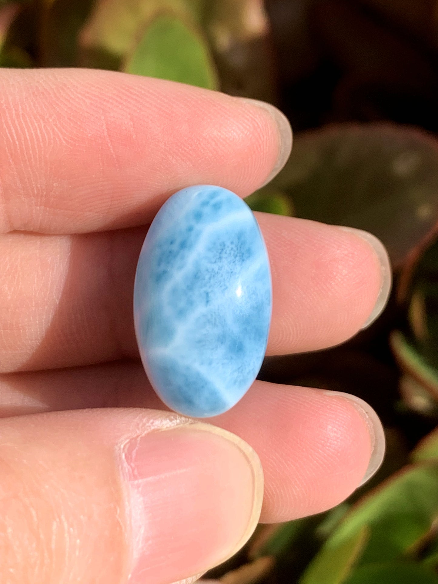 AAA Natural Authentic Dominican Larimar Pendant,Gems Jewelry,Gems Pendant,Crystal Pendant,ET650