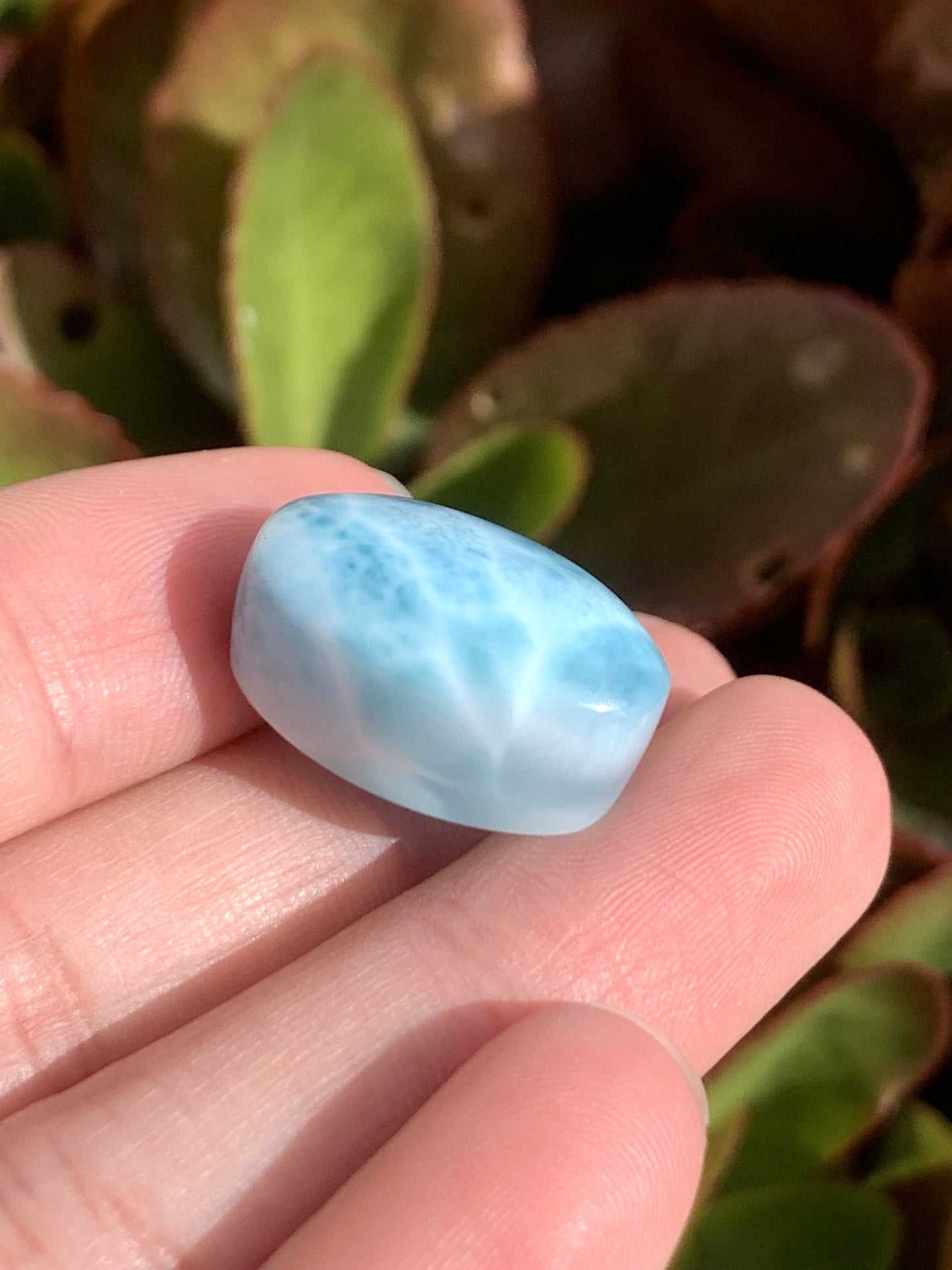 AAA Natural Authentic Dominican Larimar Pendant,Gems Jewelry,Gems Pendant,Crystal Pendant,ET650