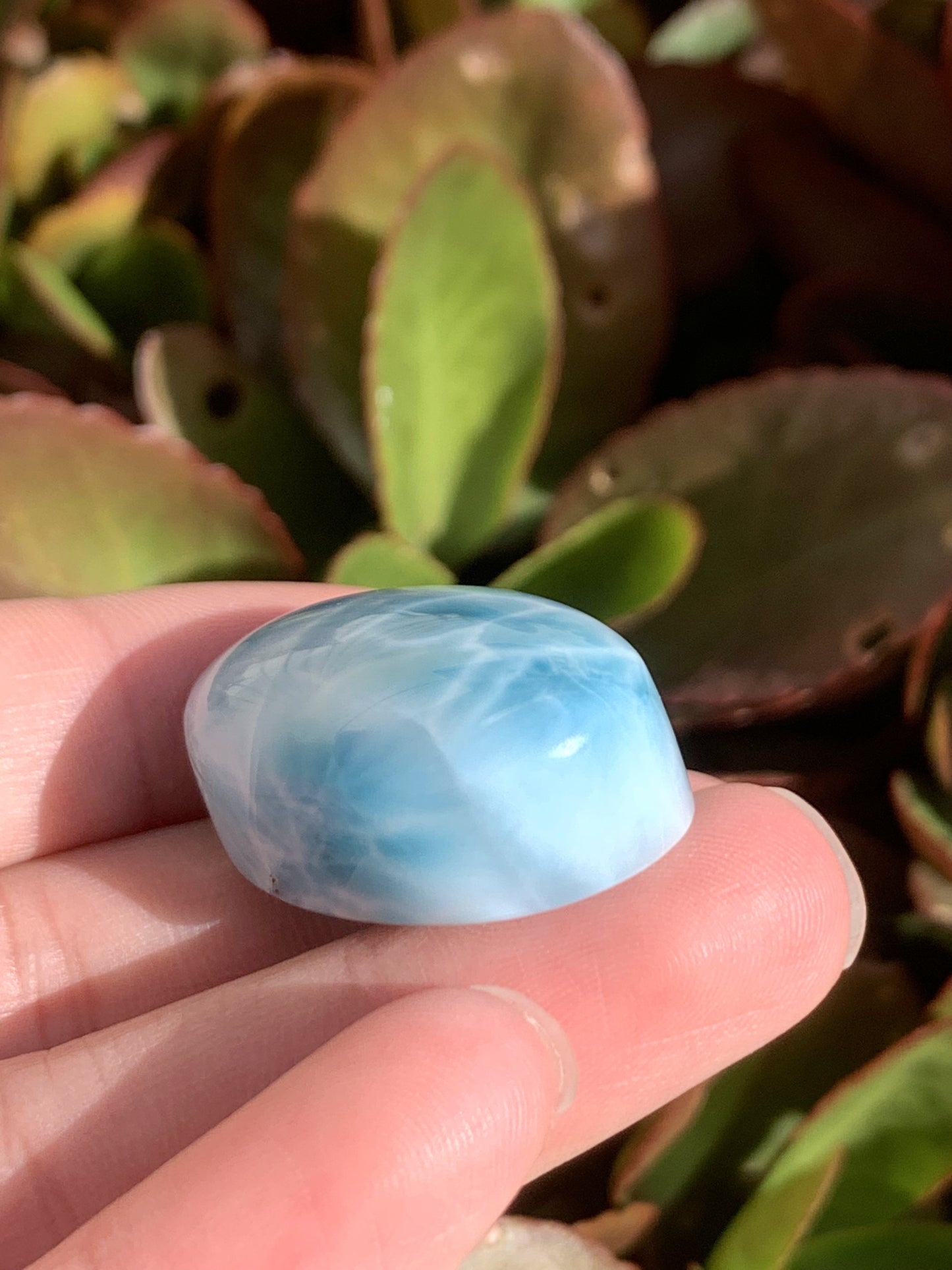 AAAA Natural Authentic Dominican Larimar Pendant,Gems Jewelry,Gems Pendant,Crystal Pendant,ET652