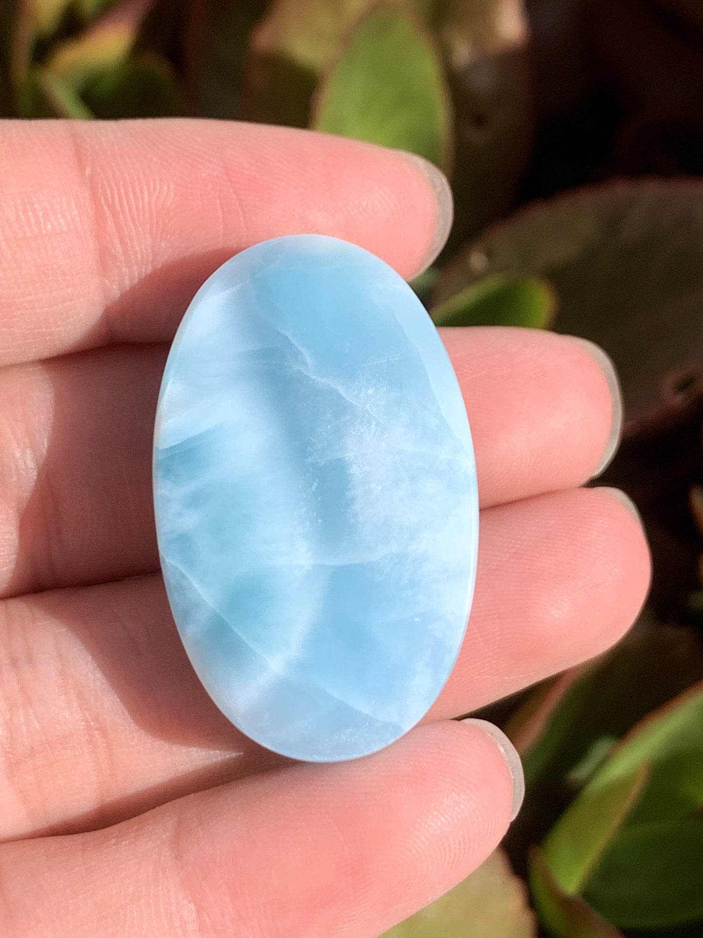 AAAA Natural Authentic Dominican Larimar Pendant,Gems Jewelry,Gems Pendant,Crystal Pendant,ET652