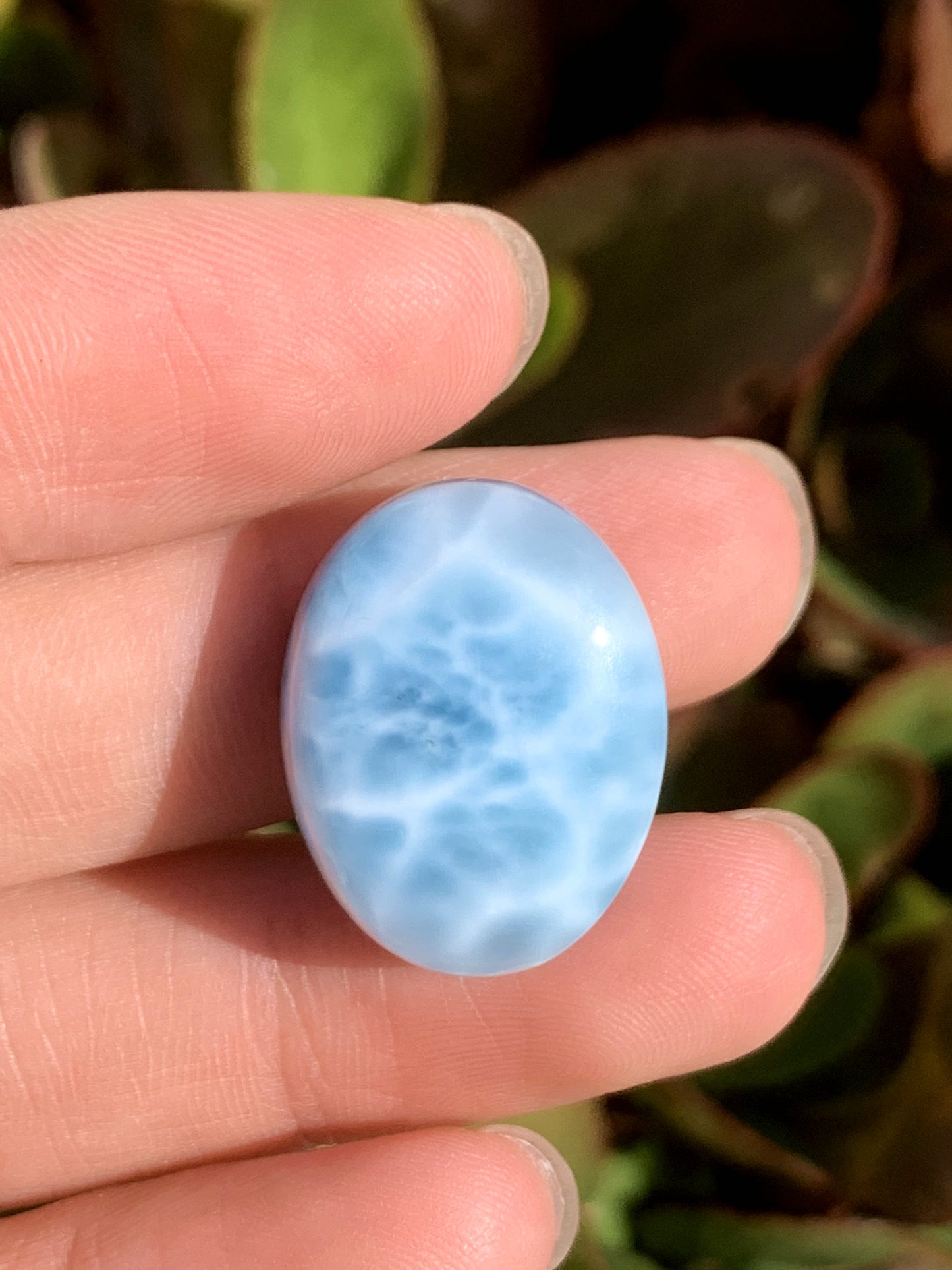 AAA Natural Authentic Dominican Larimar Pendant,Gems Jewelry,Gems Pendant,Crystal Pendant,ET653