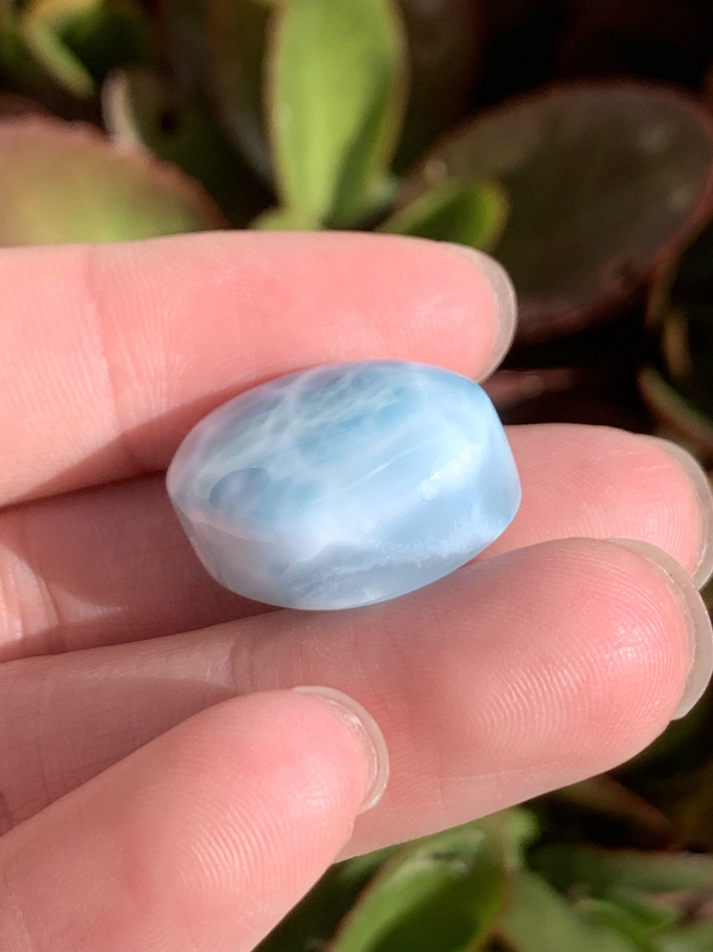 AAA Natural Authentic Dominican Larimar Pendant,Gems Jewelry,Gems Pendant,Crystal Pendant,ET653