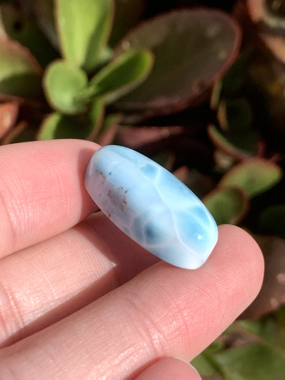 AA+ Natural Authentic Dominican Larimar Pendant,Gems Jewelry,Gems Pendant,Crystal Pendant,ET654