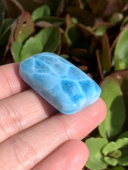 AAAA+ Natural Authentic Dominican Larimar Pendant,Gems Jewelry,Gems Pendant,Crystal Pendant ET661