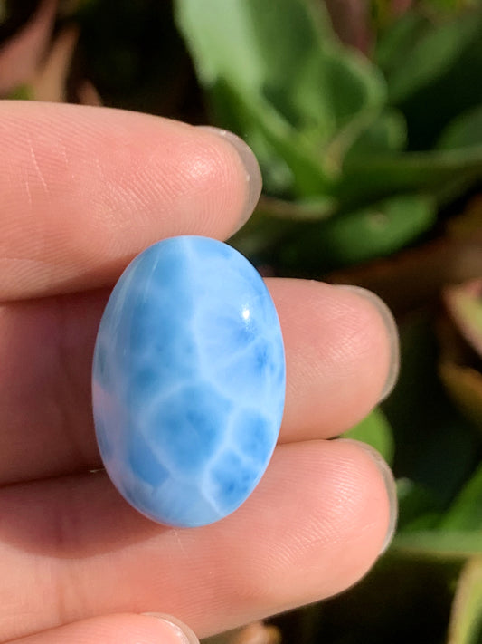 AAA Natural Authentic Dominican Larimar Pendant,Gems Jewelry,Gems Pendant,Crystal Pendant ET668