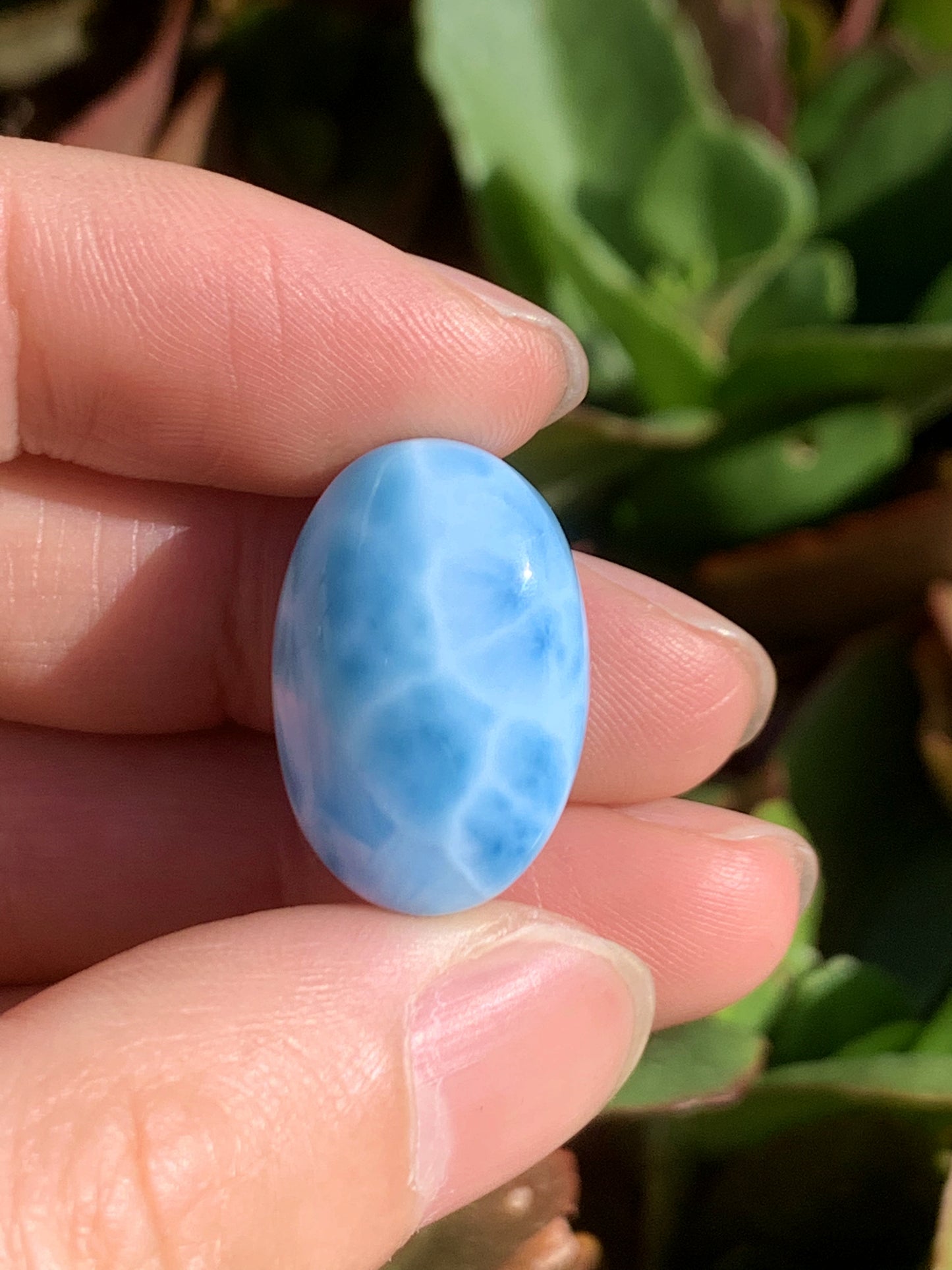 AAA Natural Authentic Dominican Larimar Pendant,Gems Jewelry,Gems Pendant,Crystal Pendant ET668