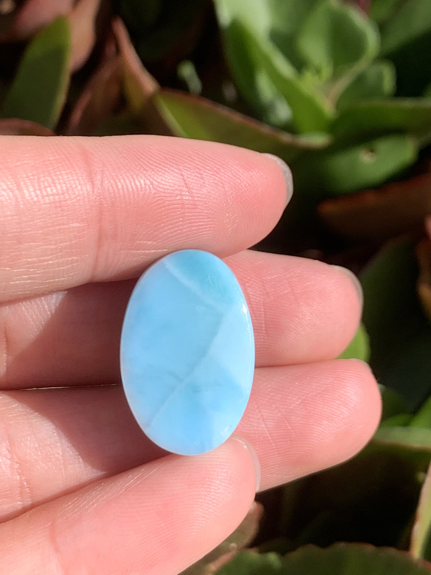 AAA Natural Authentic Dominican Larimar Pendant,Gems Jewelry,Gems Pendant,Crystal Pendant ET668