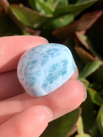 AAA Natural Authentic Dominican Larimar Pendant,Gems Jewelry,Gems Pendant,Crystal Pendant ET672