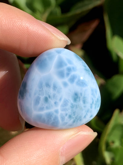 AAA Natural Authentic Dominican Larimar Pendant,Gems Jewelry,Gems Pendant,Crystal Pendant ET672