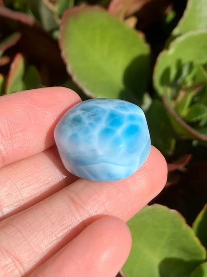 AAAA+ Natural Authentic Dominican Larimar Pendant,Gems Jewelry,Gems Pendant,Crystal Pendant,ET693