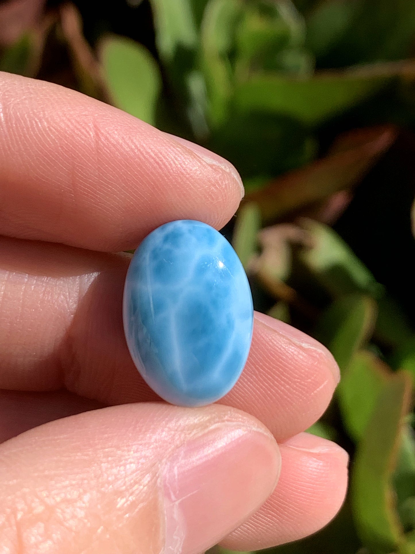 AAAA Natural Authentic Dominican Larimar Pendant,Gems Jewelry,Gems Pendant,Crystal Pendant ET701