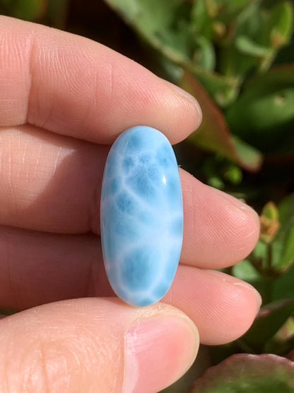 AAA Natural Authentic Dominican Larimar Pendant,Gems Jewelry,Gems Pendant,Crystal Pendant,ET710