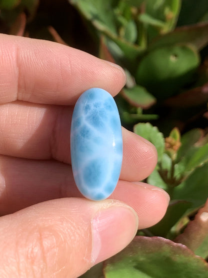 AAA Natural Authentic Dominican Larimar Pendant,Gems Jewelry,Gems Pendant,Crystal Pendant,ET710