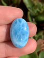 AAA Natural Authentic Dominican Larimar Pendant,Gems Jewelry,Gems Pendant,Crystal Pendant,ET712