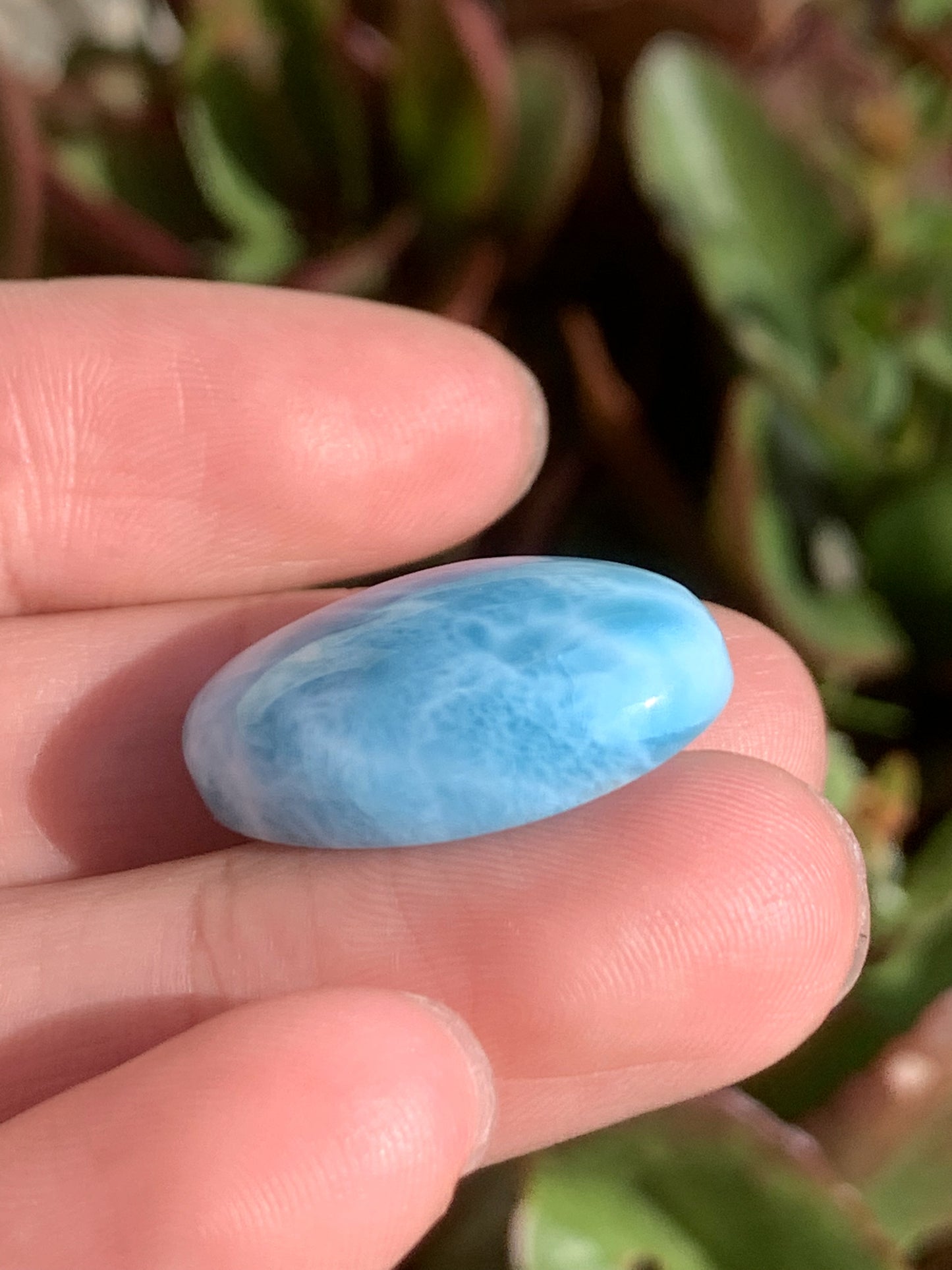 AAA Natural Authentic Dominican Larimar Pendant,Gems Jewelry,Gems Pendant,Crystal Pendant,ET712