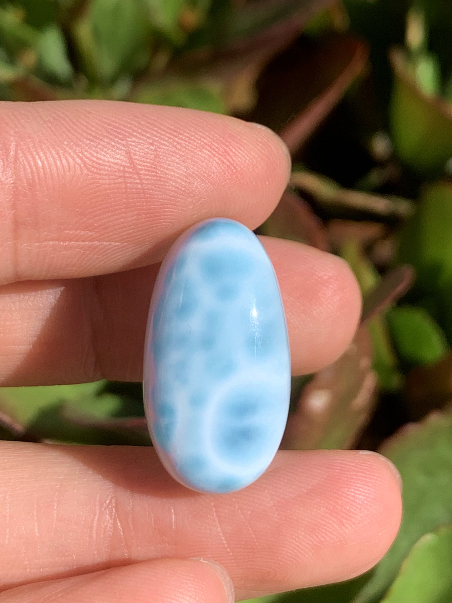 AAA Natural Authentic Dominican Larimar Pendant,Gems Jewelry,Gems Pendant,Crystal Pendant,ET715