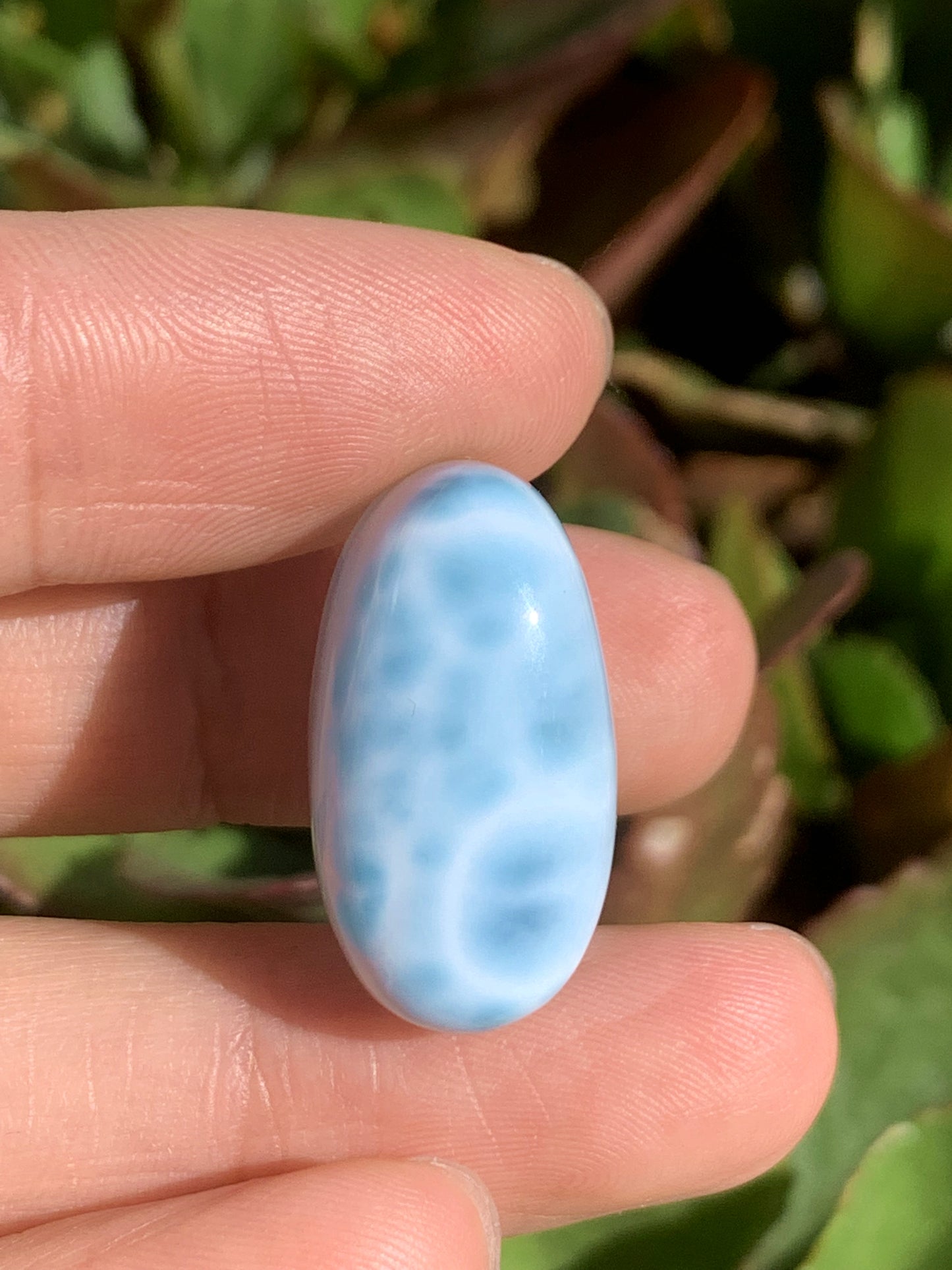 AAA Natural Authentic Dominican Larimar Pendant,Gems Jewelry,Gems Pendant,Crystal Pendant,ET715