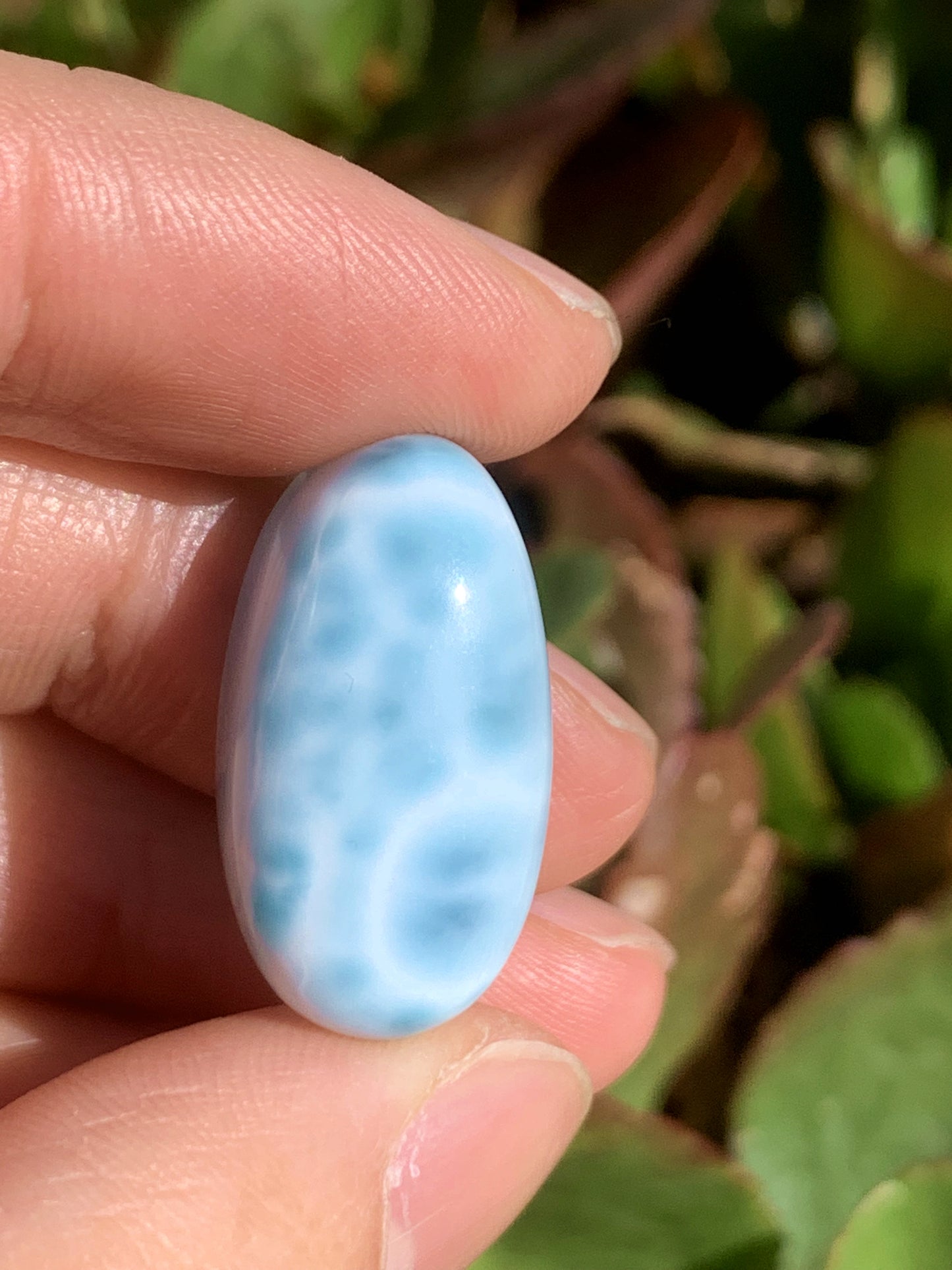 AAA Natural Authentic Dominican Larimar Pendant,Gems Jewelry,Gems Pendant,Crystal Pendant,ET715