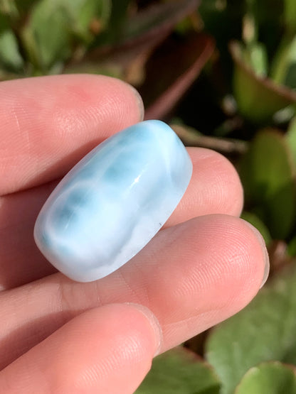 AAA Natural Authentic Dominican Larimar Pendant,Gems Jewelry,Gems Pendant,Crystal Pendant,ET715